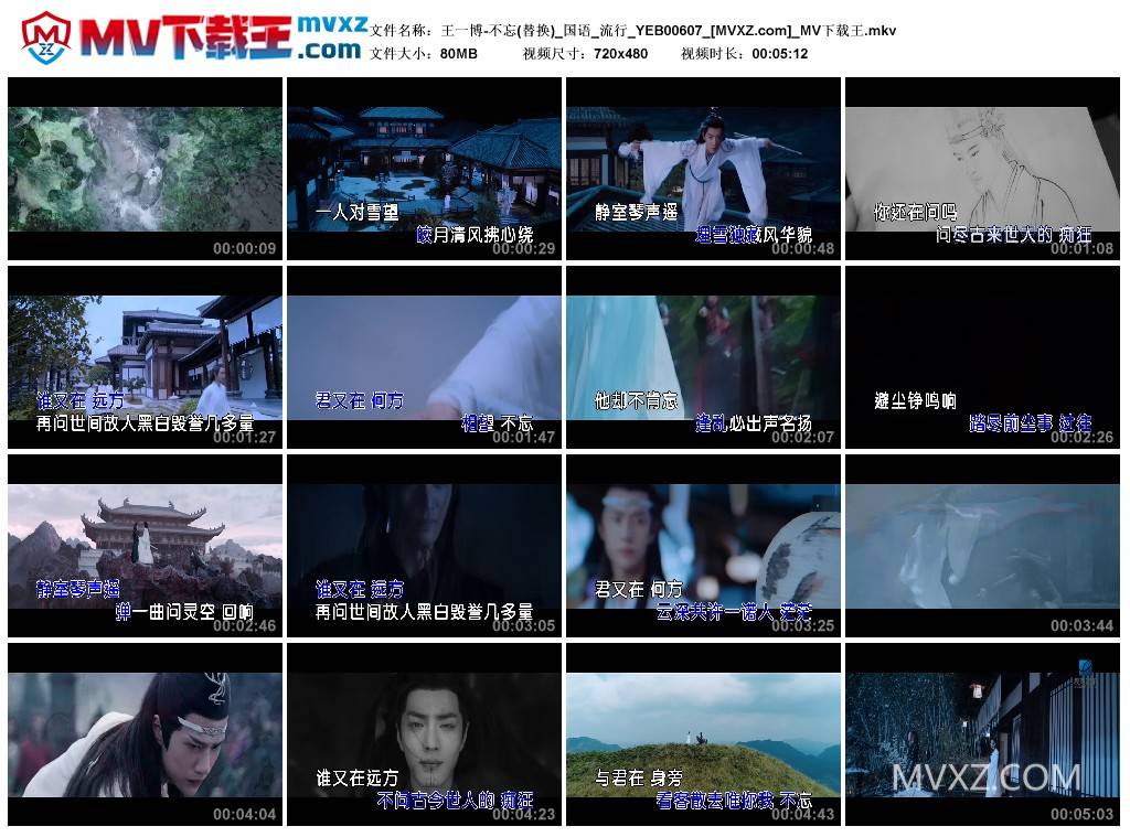 王一博-不忘(替换)_国语_流行_YEB00607